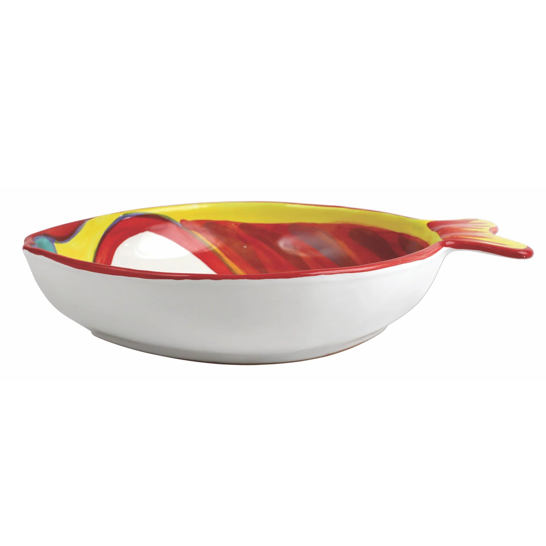 Vietri Pesci Colorati Fish Med Serving Bowl