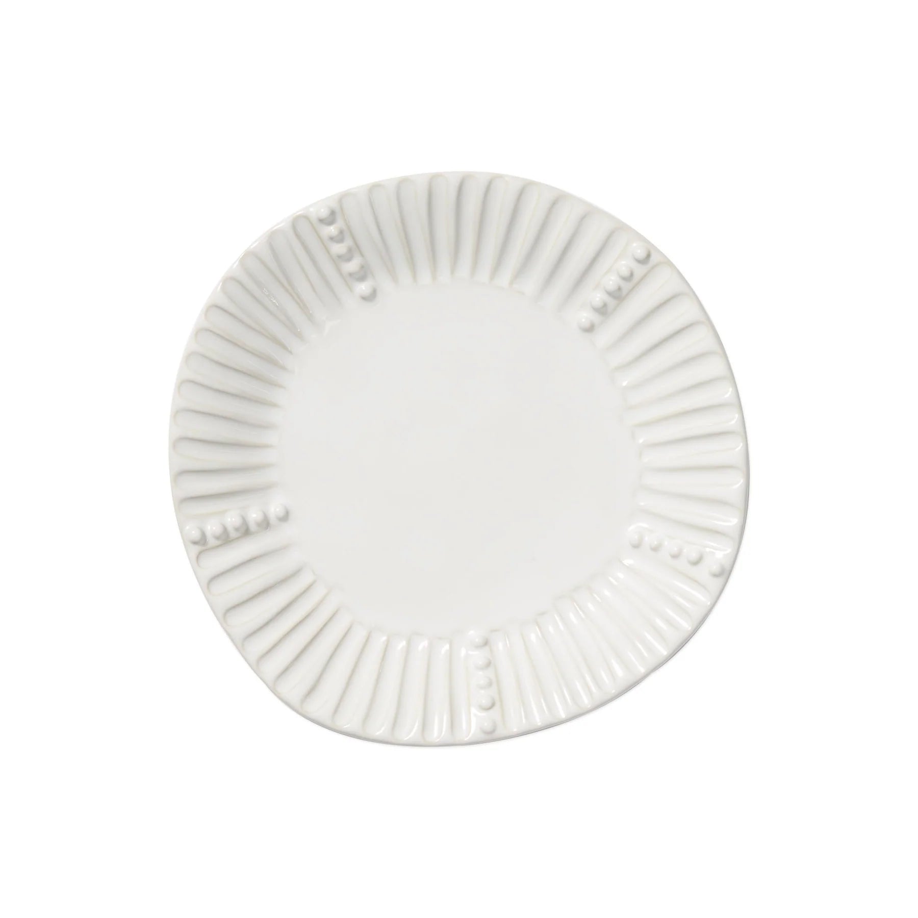 Vietri Incanto Stone Striped Salad Plate