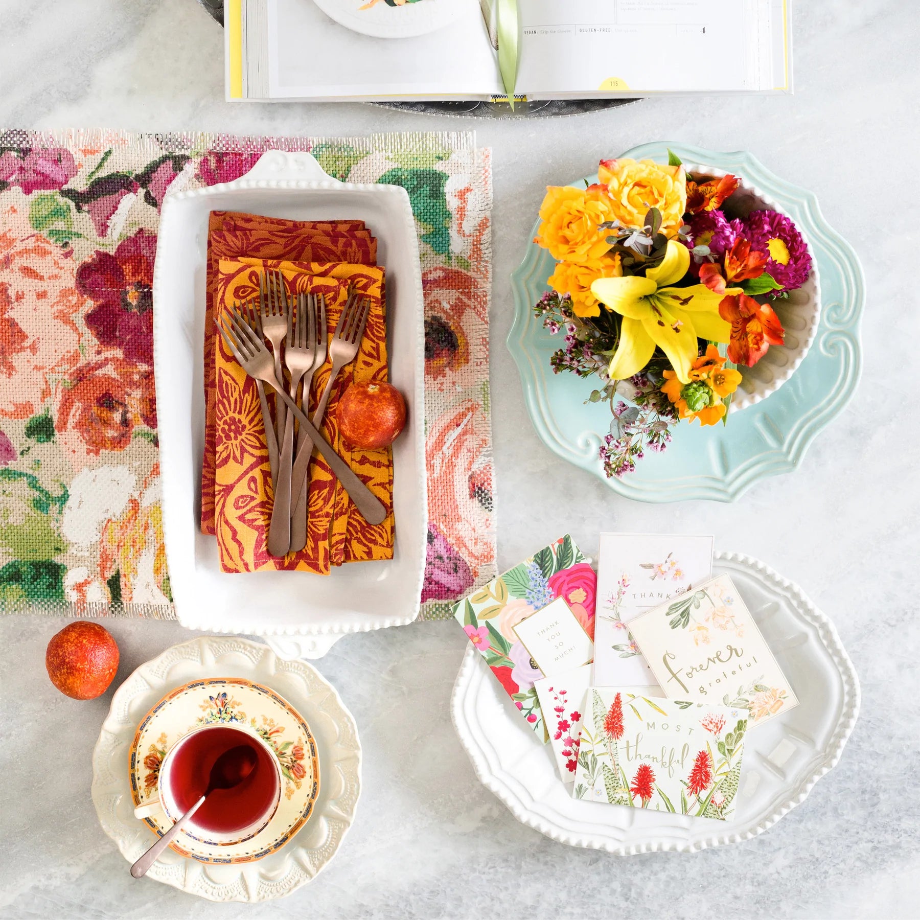 Vietri Incanto Stone Lace Salad Plate