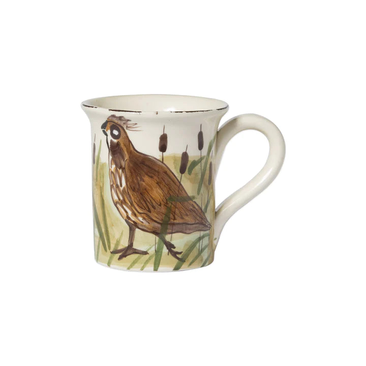 Vietri Quail Mug