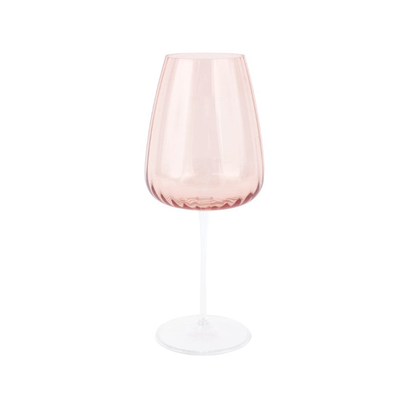 Francesca Blush Drinkware, Set of 4