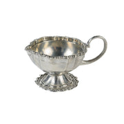 Vintage Beaded Pewter Piccolo Creamer