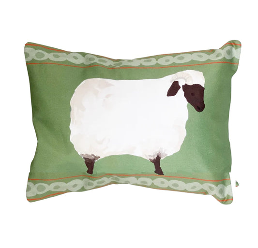 Dana Gibson Sheep Boudoir Pillow