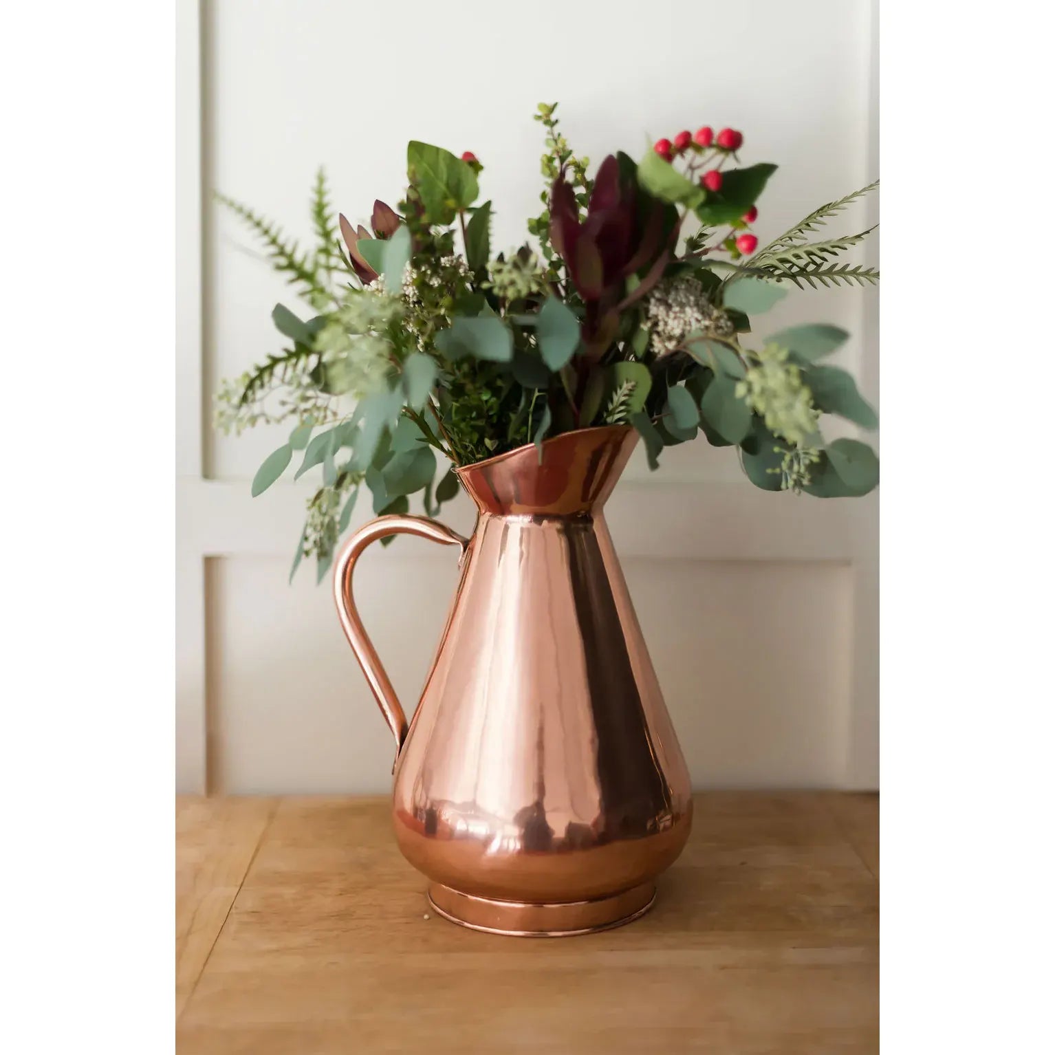 Large Copper Heirloom Vase