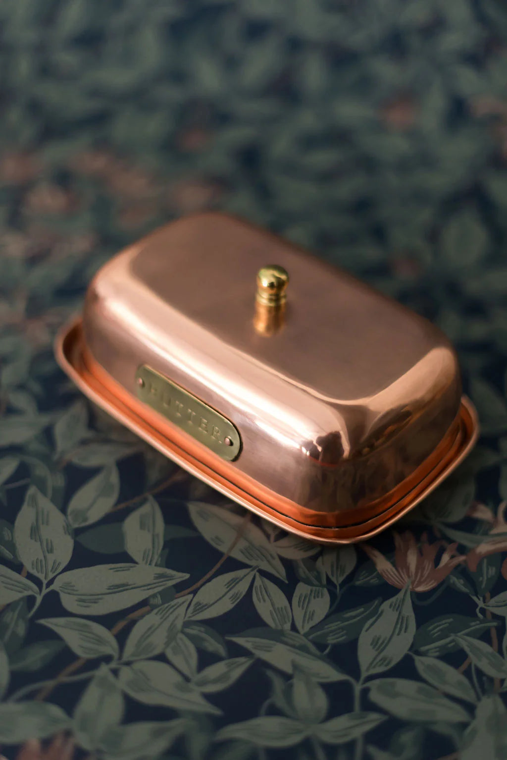 Copper Butter Dish