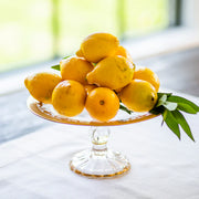 Vetro Gold Petit Four Stand