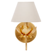 Mallory Gold Leaf Wall Sconce