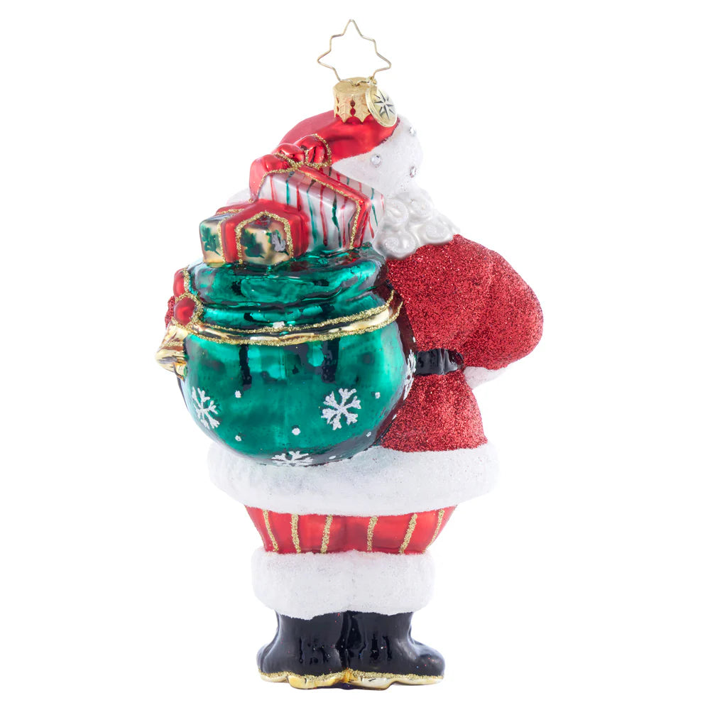 Starlit Holiday Delivery Chrismas Ornament