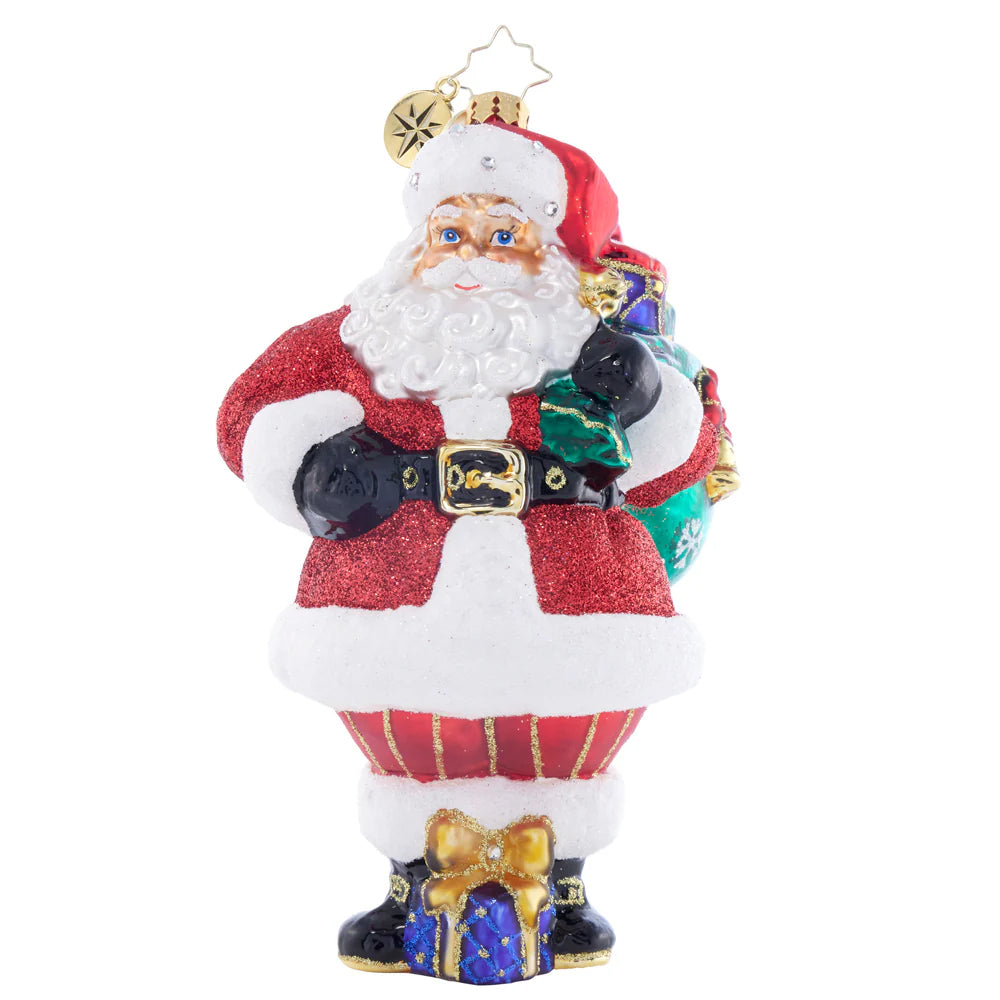 Starlit Holiday Delivery Chrismas Ornament