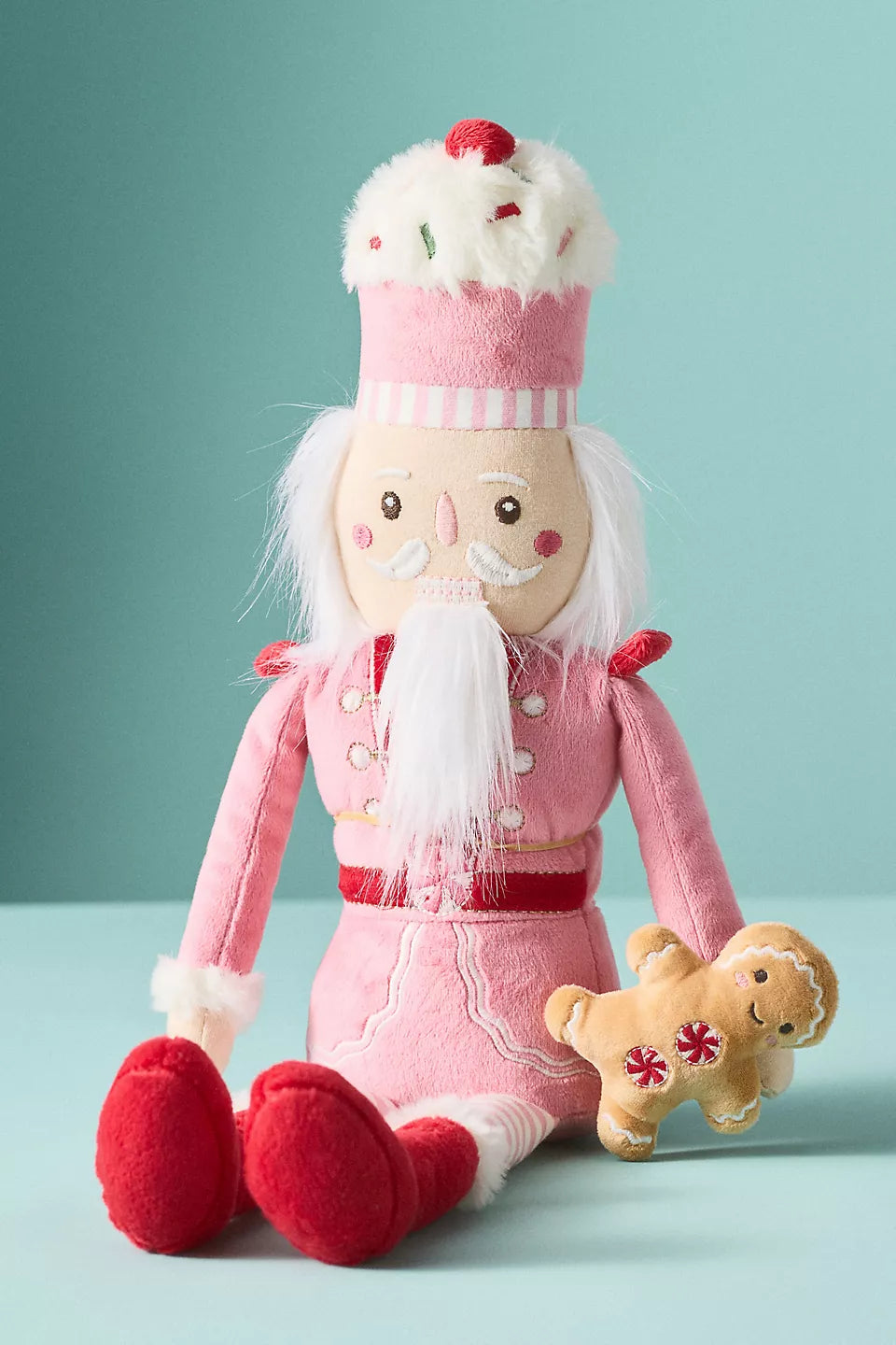 Gingerbread Nutcracker Pink