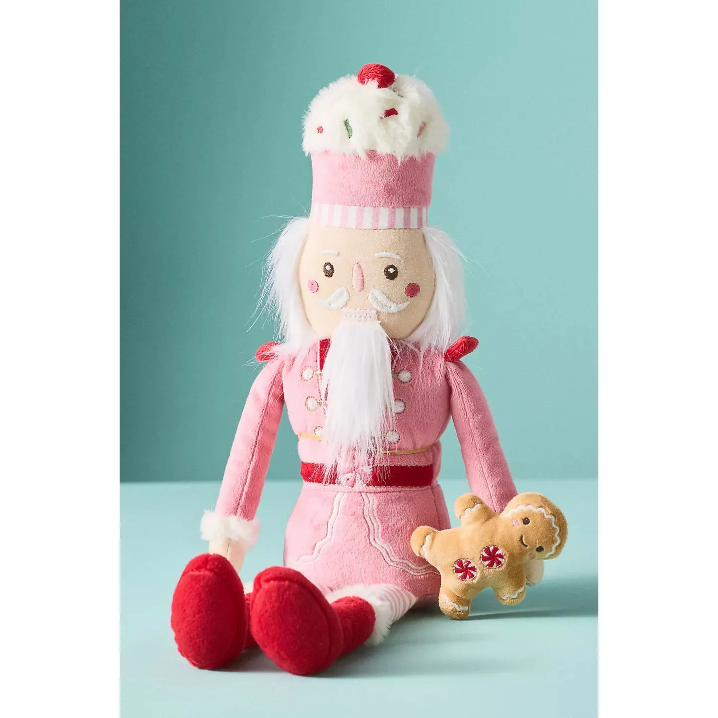 Gingerbread Nutcracker Pink