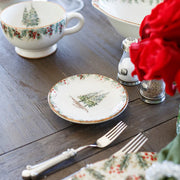 Natale Bread/Canapé Plate
