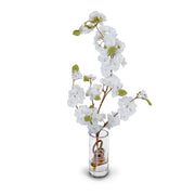 Cherry Blossoms in Glass 24"H