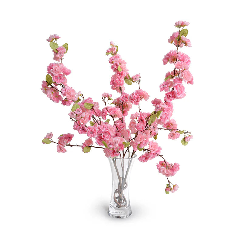 Pink Cherry Blossoms in Glass, 28