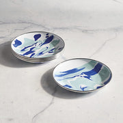Lagoon Appetizer Plates, Set of 4