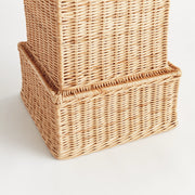 Charleston Rattan Pedestal, Tall