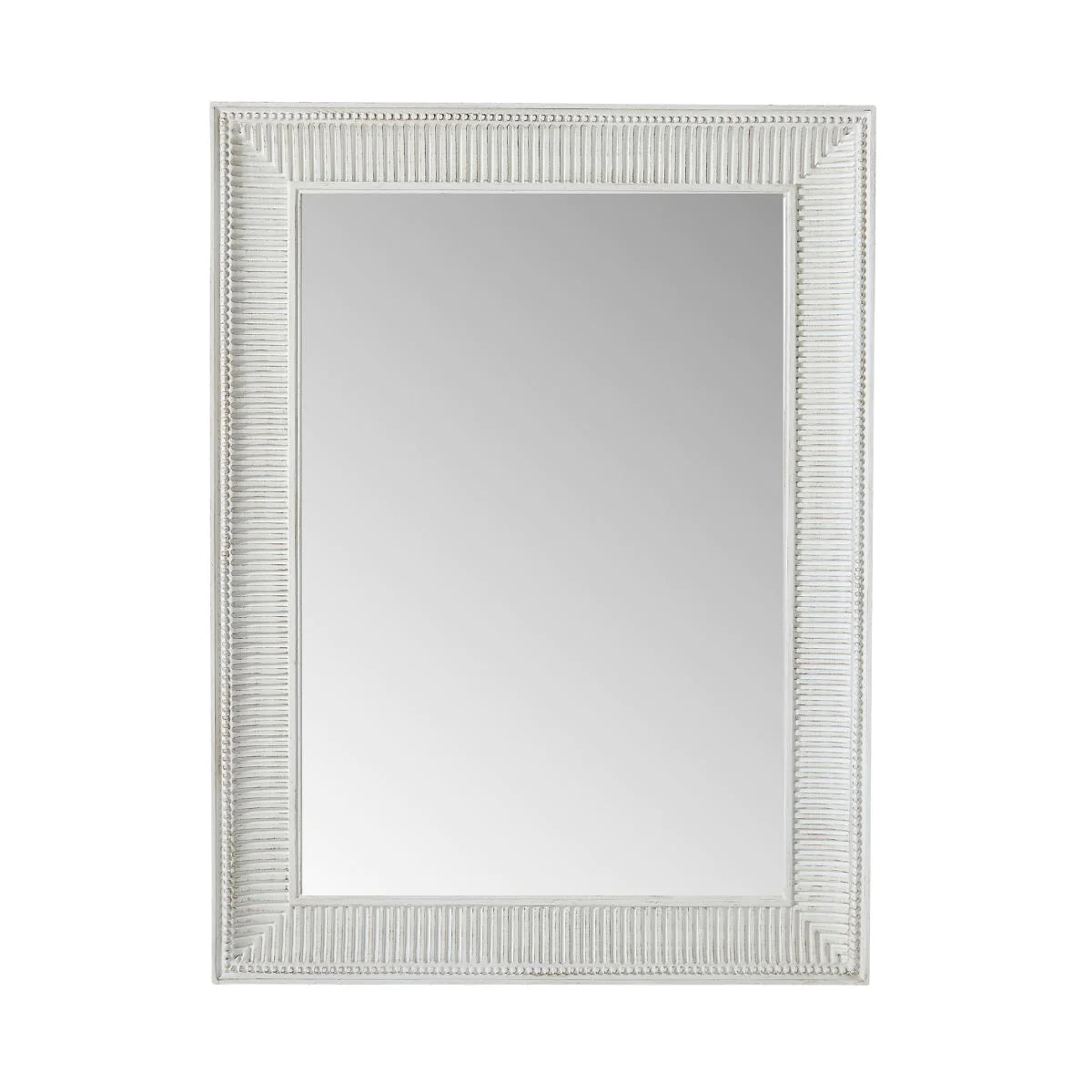 Fluted Wall Mirror in White by Caitlin Wilson for Cooper Classics