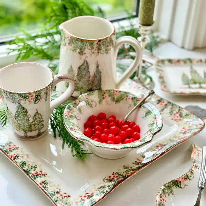 Natale Scalloped Piccolo Bowl