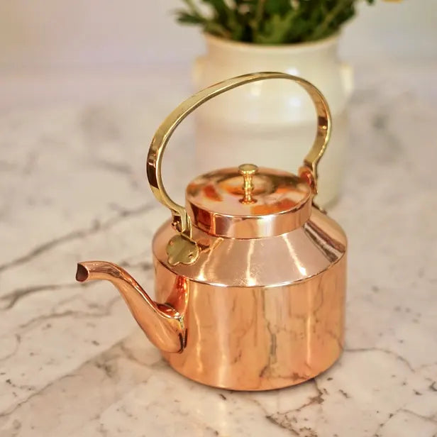 English Copper Tea Kettle