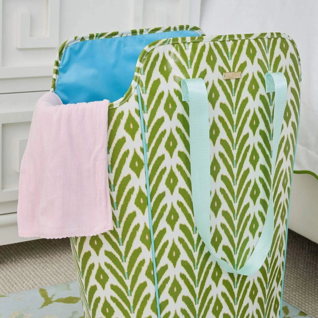 Petite Frond Green Laundry Bag