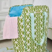 Petite Frond Green Laundry Bag