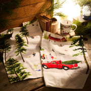 Caskata by Felix Doolittle Winter Wonderland Kitchen Towels, Set of 2 Asst