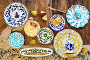Arezzo Yellow Round Platter