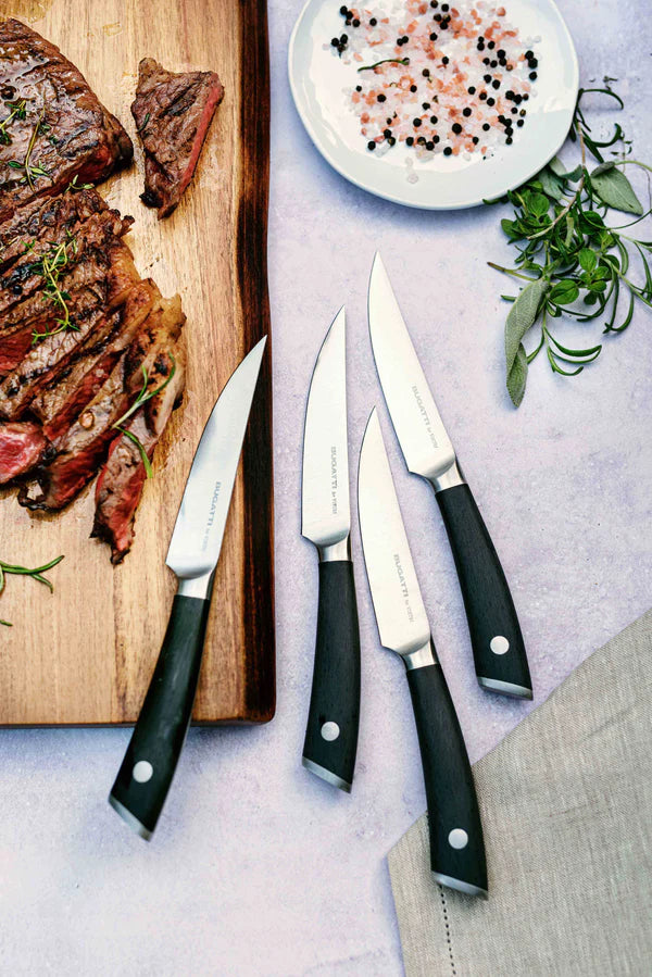Coltelli Black Steak Knives, Set of 4