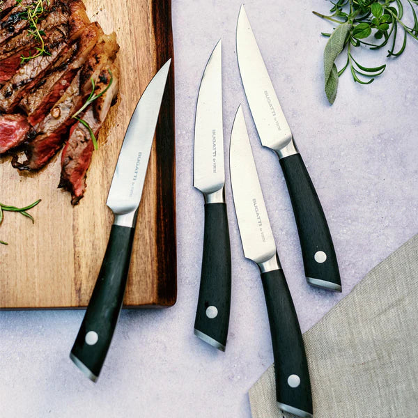 Coltelli Black Steak Knives, Set of 4