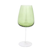 Francesca Green Drinkware, Set of 4