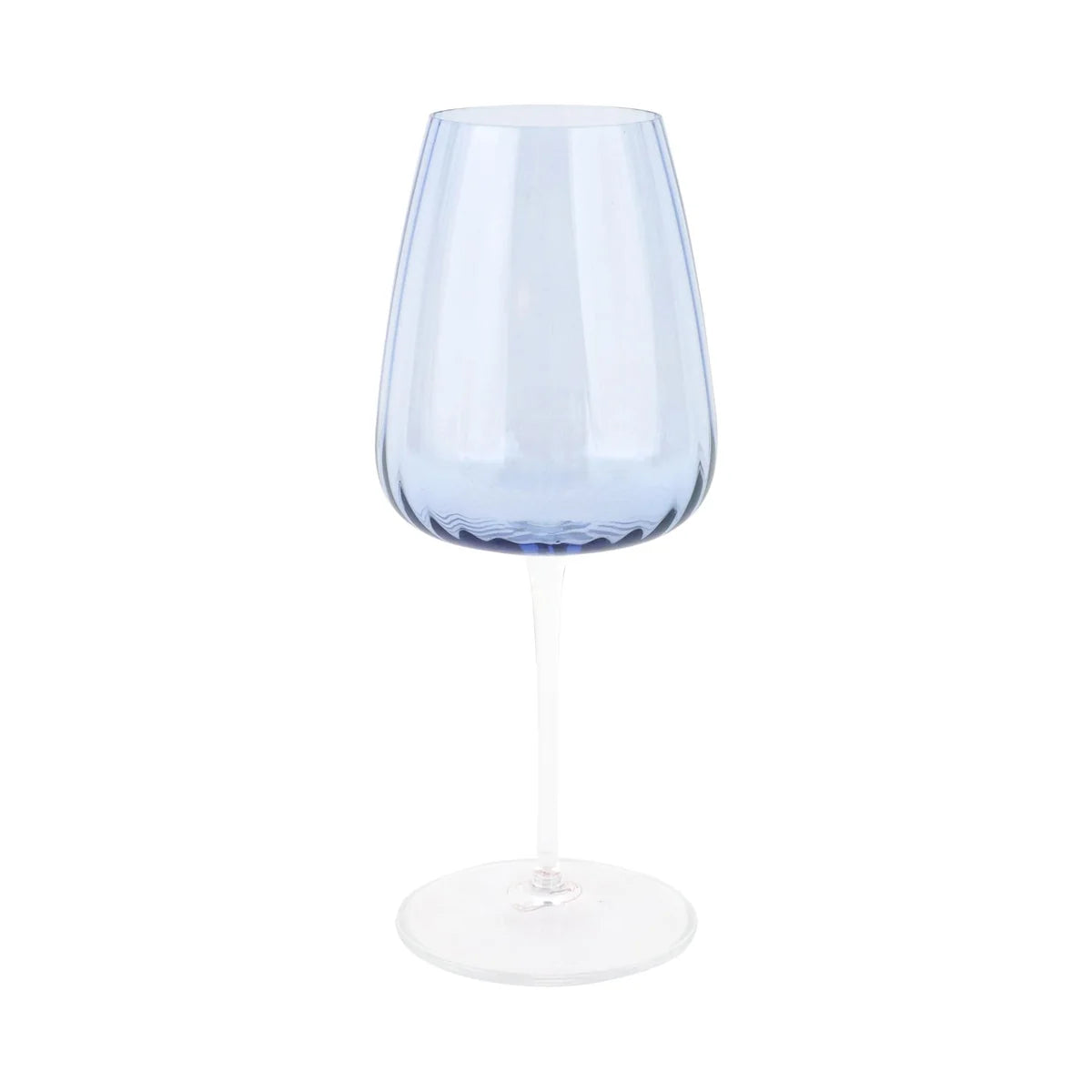 Francesca Blue Drinkware, Set of 4