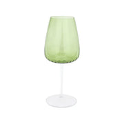 Francesca Green Drinkware, Set of 4