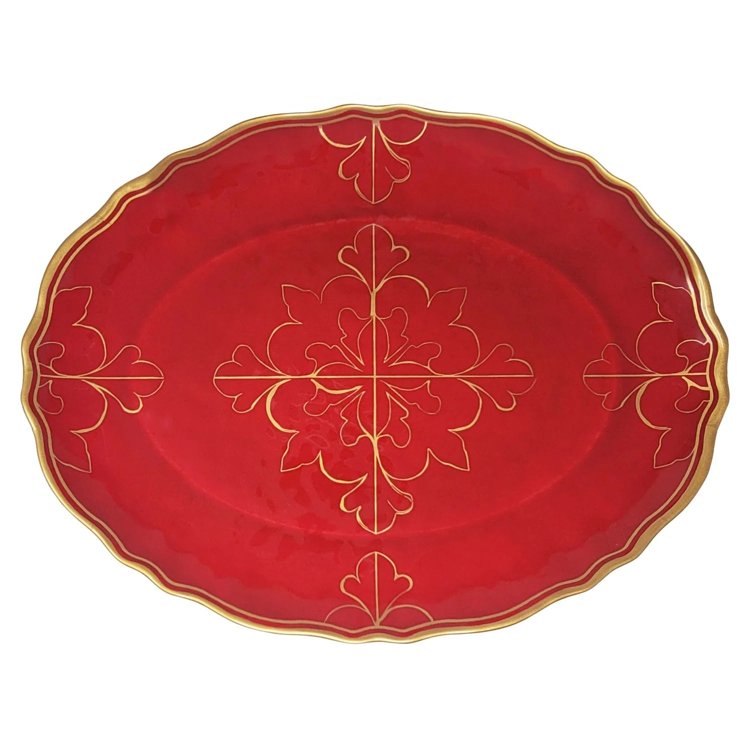 Bellini Melamine Oval Platter - Thumbnail 2