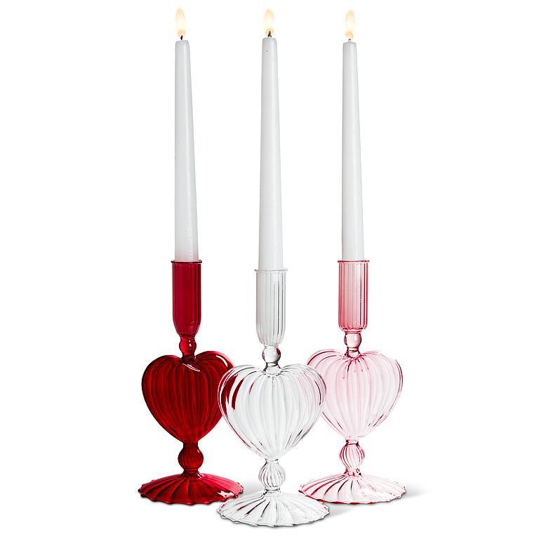 Heart Taper Candle Holders
