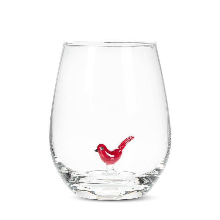 Cardinal Icon Stemless Wine Glass, Set of 4