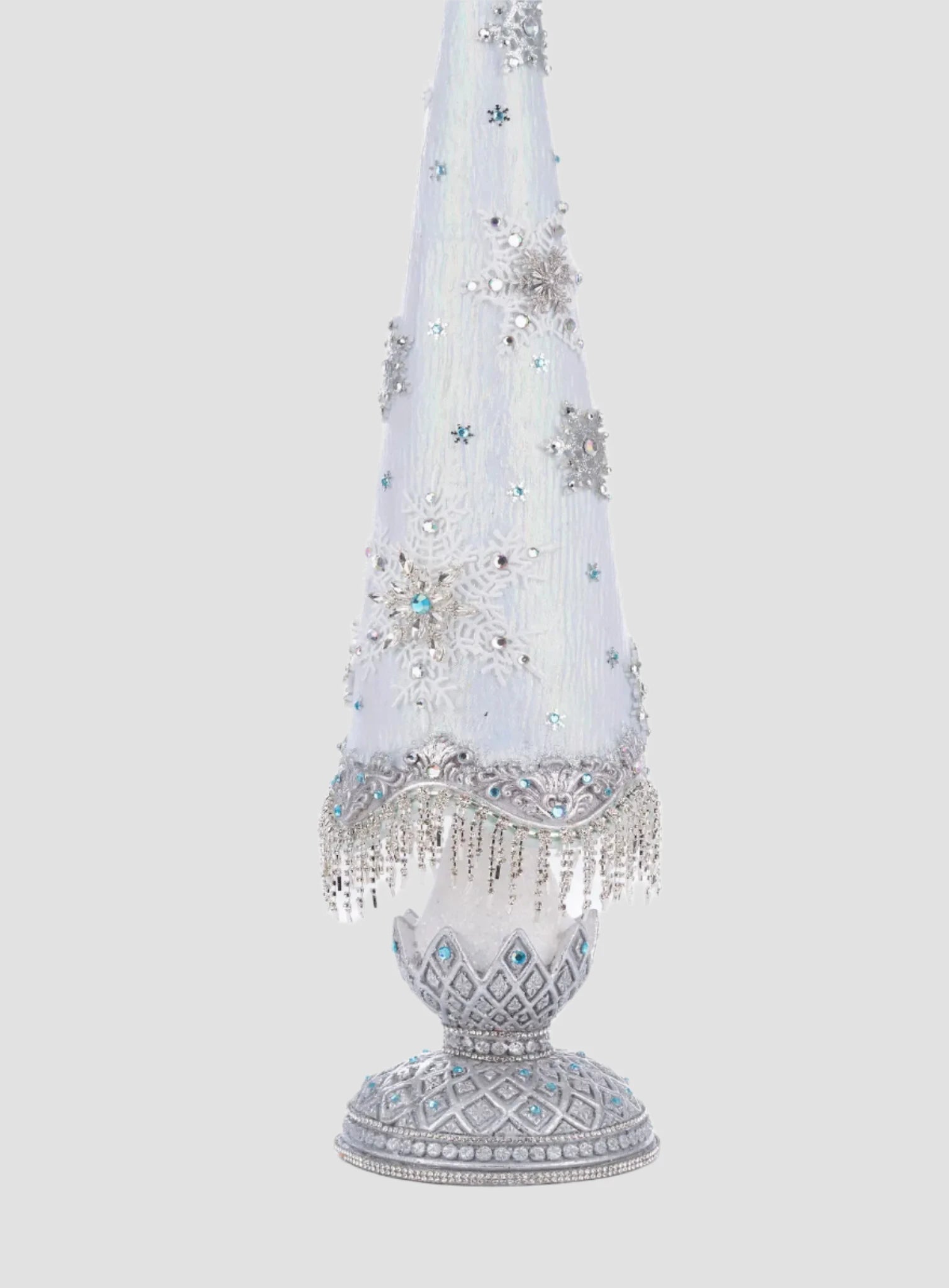 Crystal Christmas Tabletop Tree