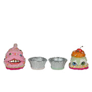 Sticky Sweet Crazy Eyes Cupcakes, Set of 2 Asst