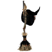 Bramble Broom with Witch Hat