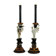 Skeleton Hand Candle Holders, Set of 2