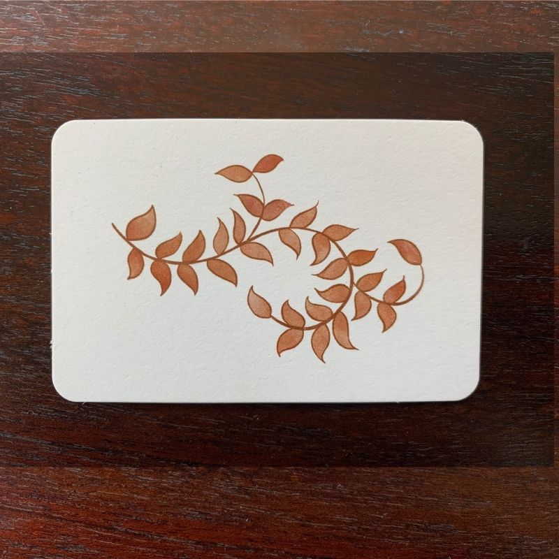 Woodland Leaves - Place Cards