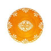 Paloma Orange Melamine Salad Plate, Set of 4