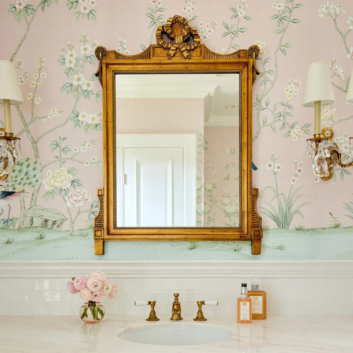 Beaumont Wall Mirror in Gold by Caitlin Wilson for Cooper Classics
