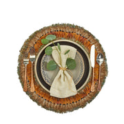 Pheasant Park Feathers Placemats, Set of 6
