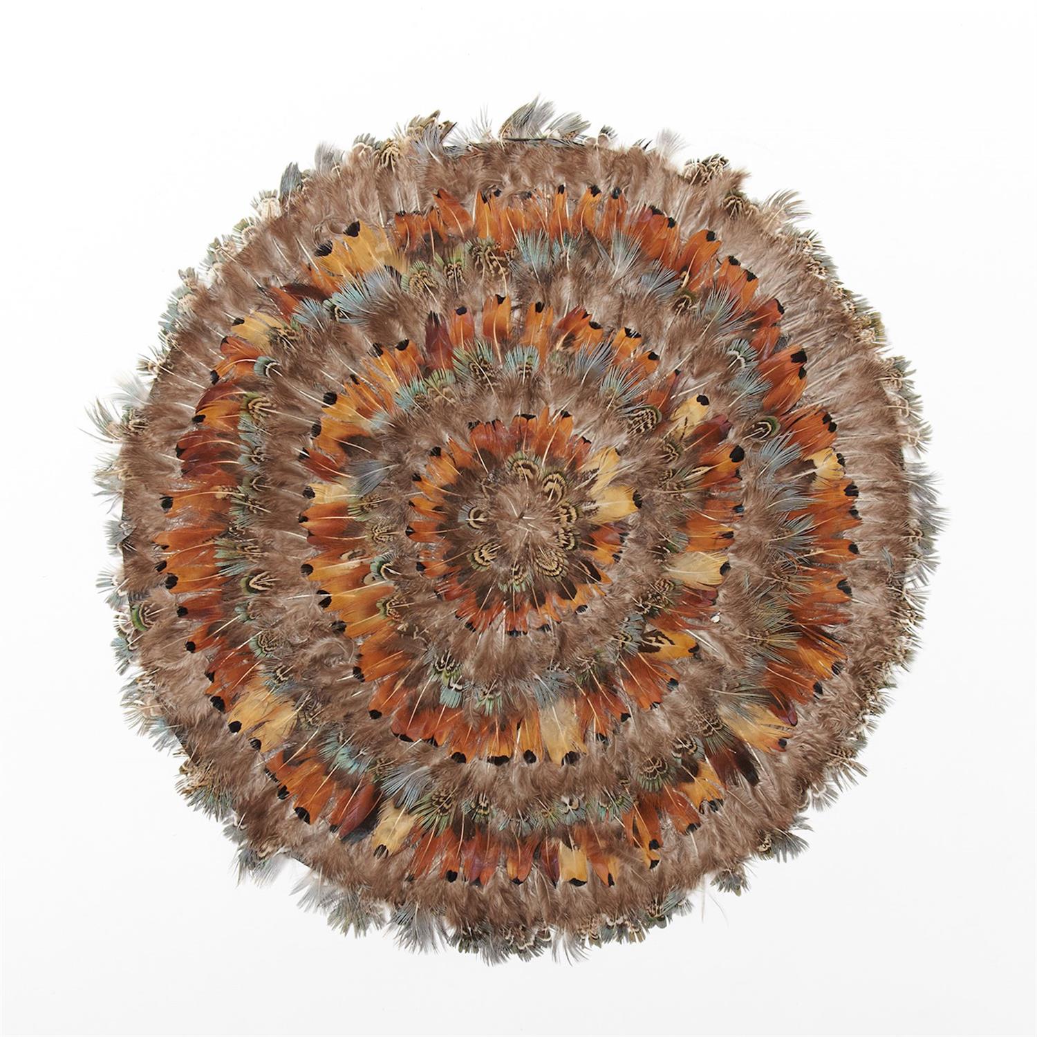Pheasant Park Feathers Placemats, Set of 6