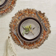 Pheasant Park Feathers Placemats, Set of 6