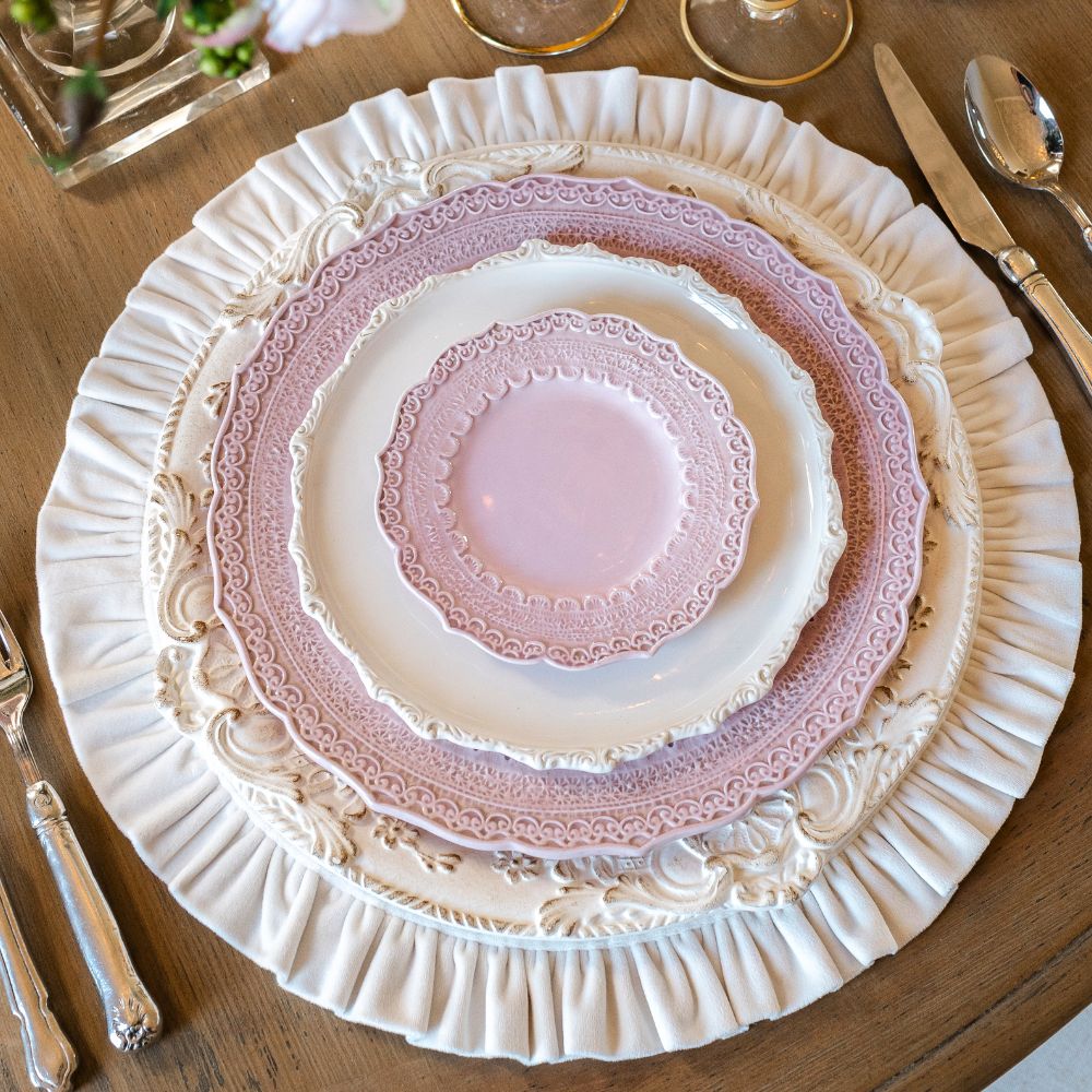 Finezza Rosa Pink Dinnerware, New Color!