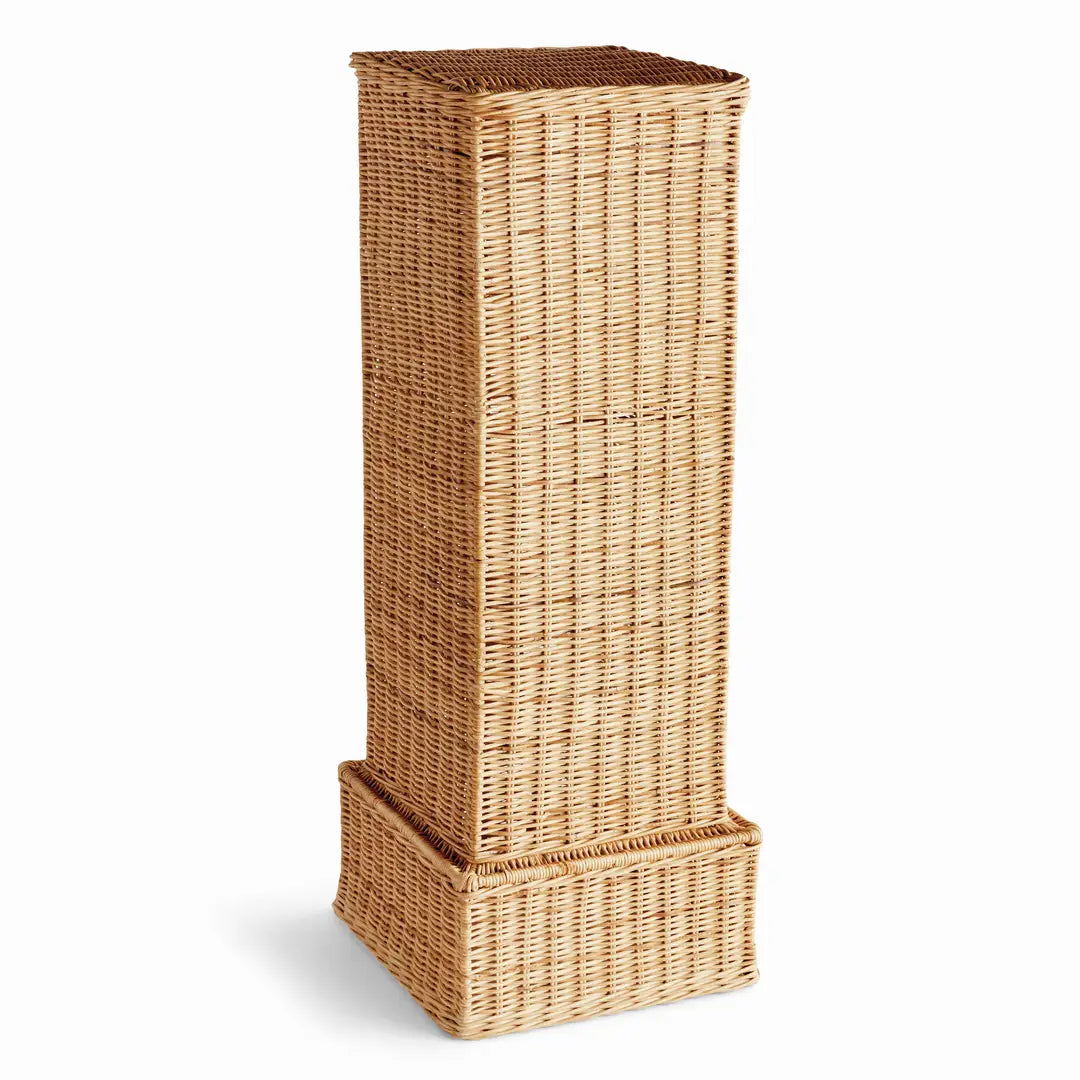Charleston Rattan Pedestal, Tall