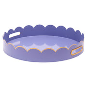 Round Parisian Blue Eloise Tray