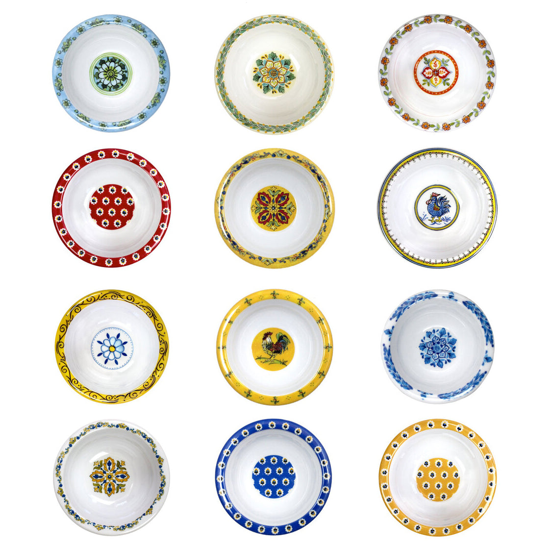Assorted Mini Bowls, Set of 12