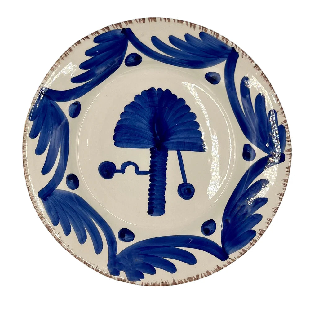 Blue Palm Casa Nuno Dinner Plate, Set of 2